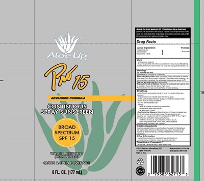 Aloe Up Pro Spf 15 Spray (Aloe Up Pro Spf 15 Spray)